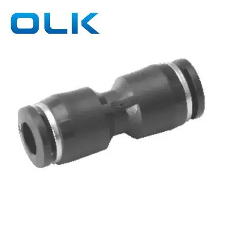 Pu Union Straight Push in tube montare