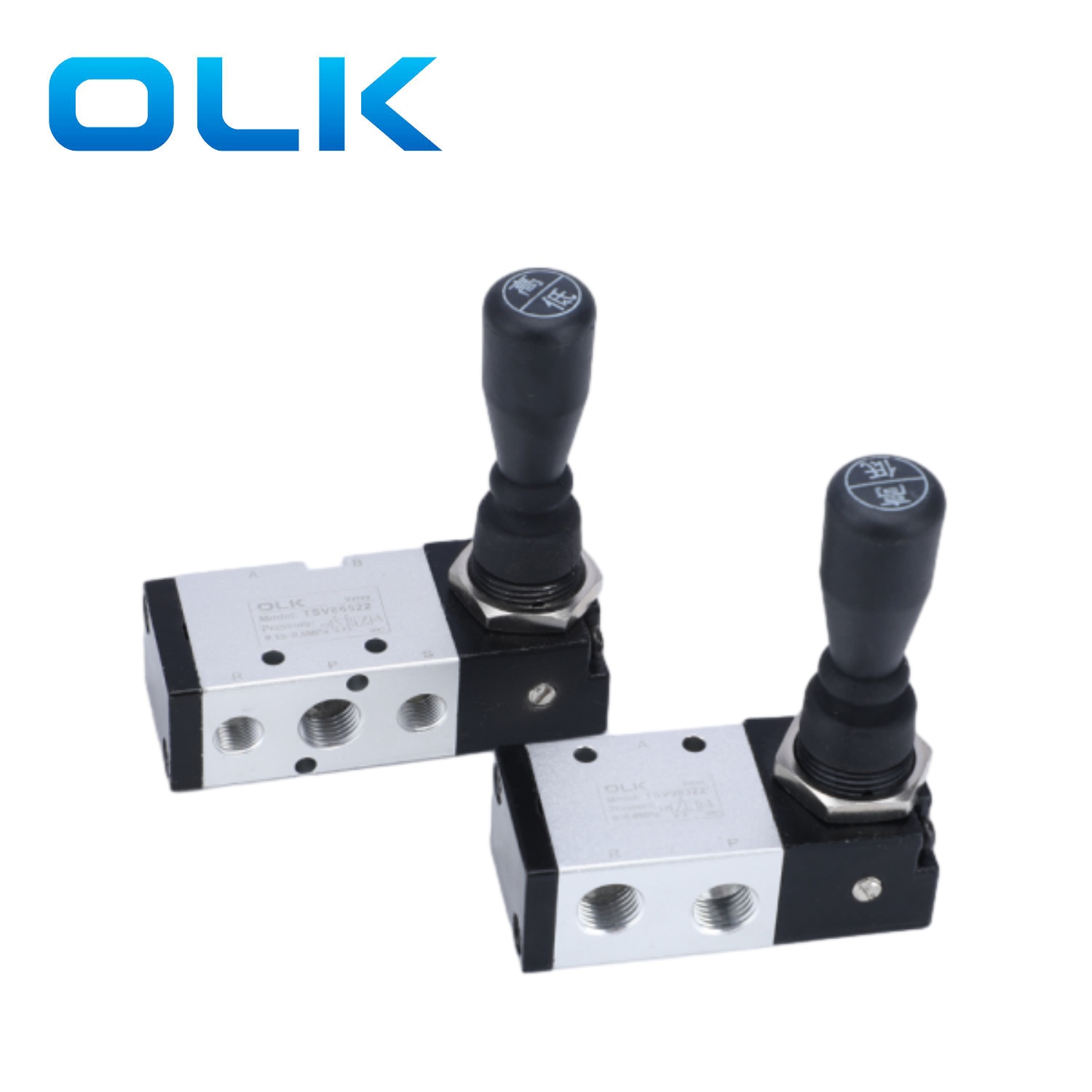 Supapă cu pârghie din seria TSV, 3 căi, 5 căi