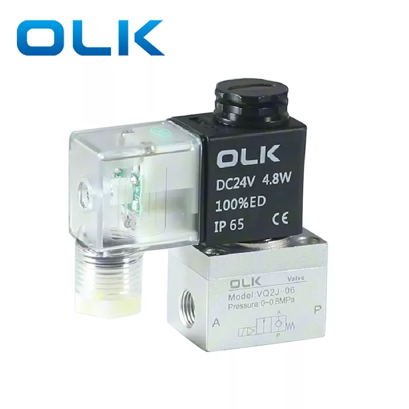 Seria VQ Pilot a funcționat cu 2 căi de la solenoid
